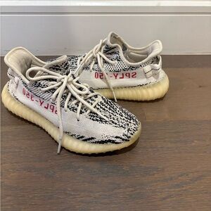 Adidas Yeezy boost 350 zebra sneakers